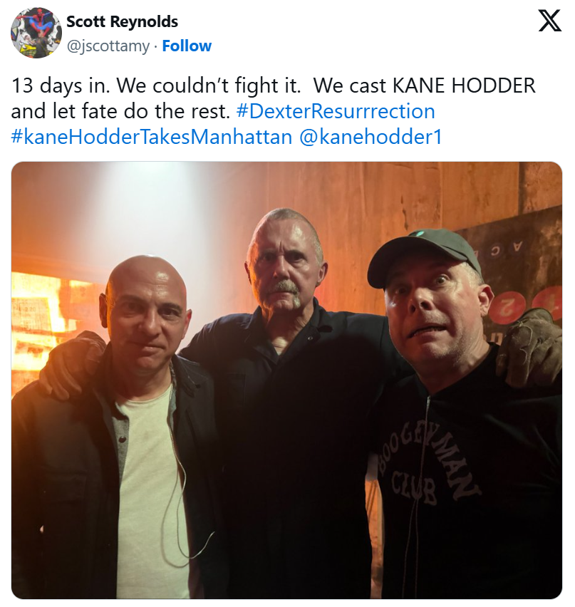 Jason vs. Dexter? Kane Hodder Joins Dexter: Resurrection Season 2