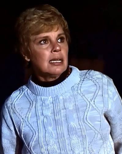 First Look: Linda Cardellini Wears Pamela Voorhees' Blue Sweater